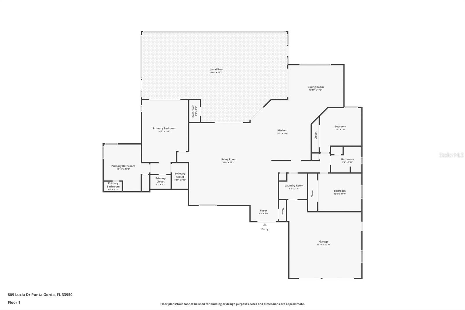 809 LUCIA DR, PUNTA GORDA, FL, 33950