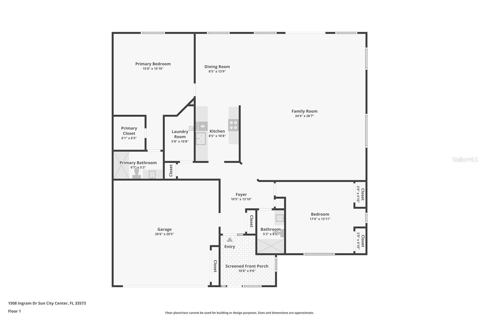 1508 INGRAM DR #20, SUN CITY CENTER, FL, 33573