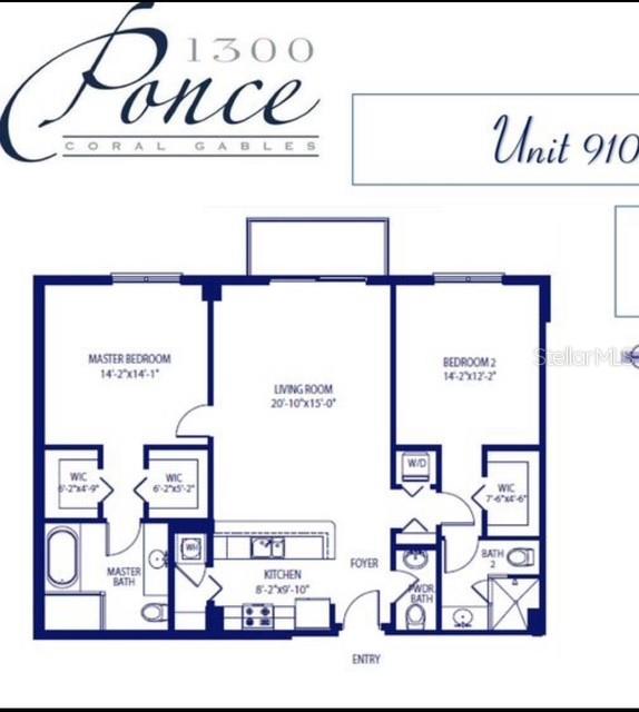 1300 PONCE DE LEON BLVD #910, CORAL GABLES, FL, 33134
