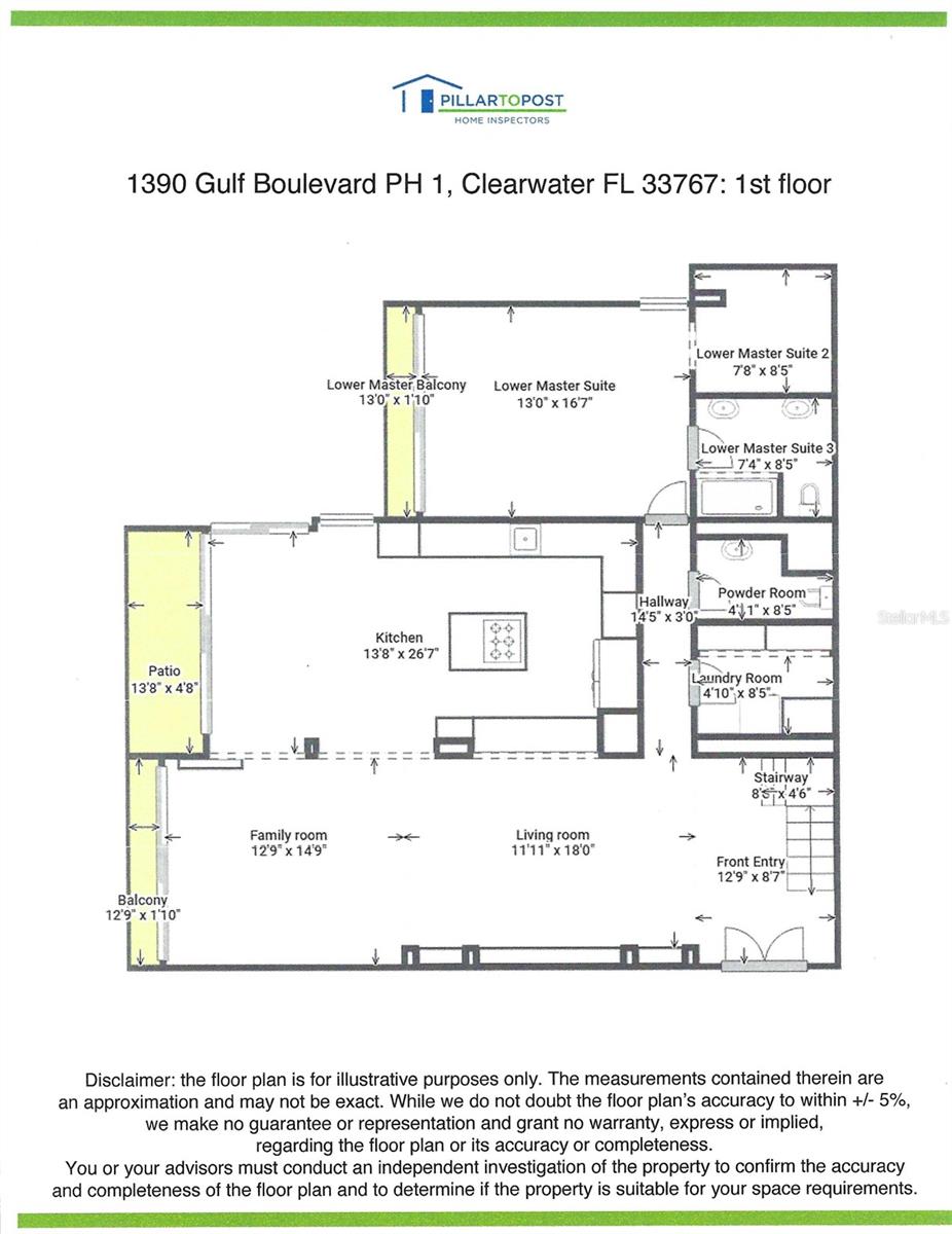1390 GULF BLVD #PH-1, CLEARWATER BEACH, FL, 33767