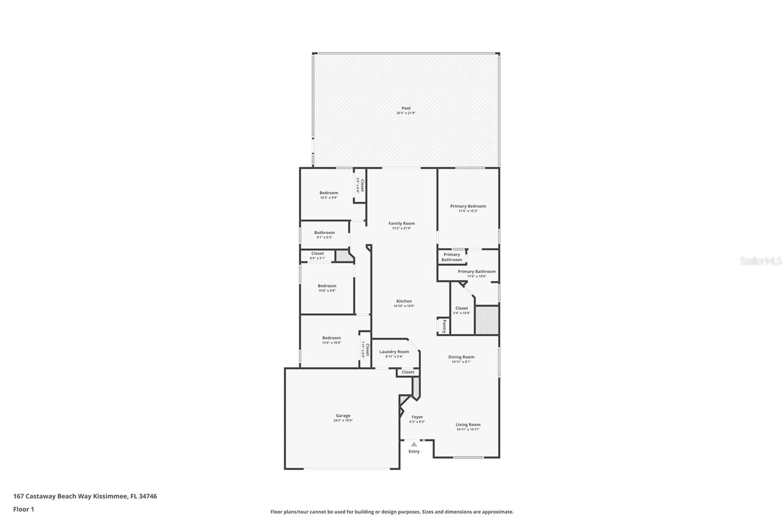 167 CASTAWAY BEACH WAY, KISSIMMEE, FL, 34746