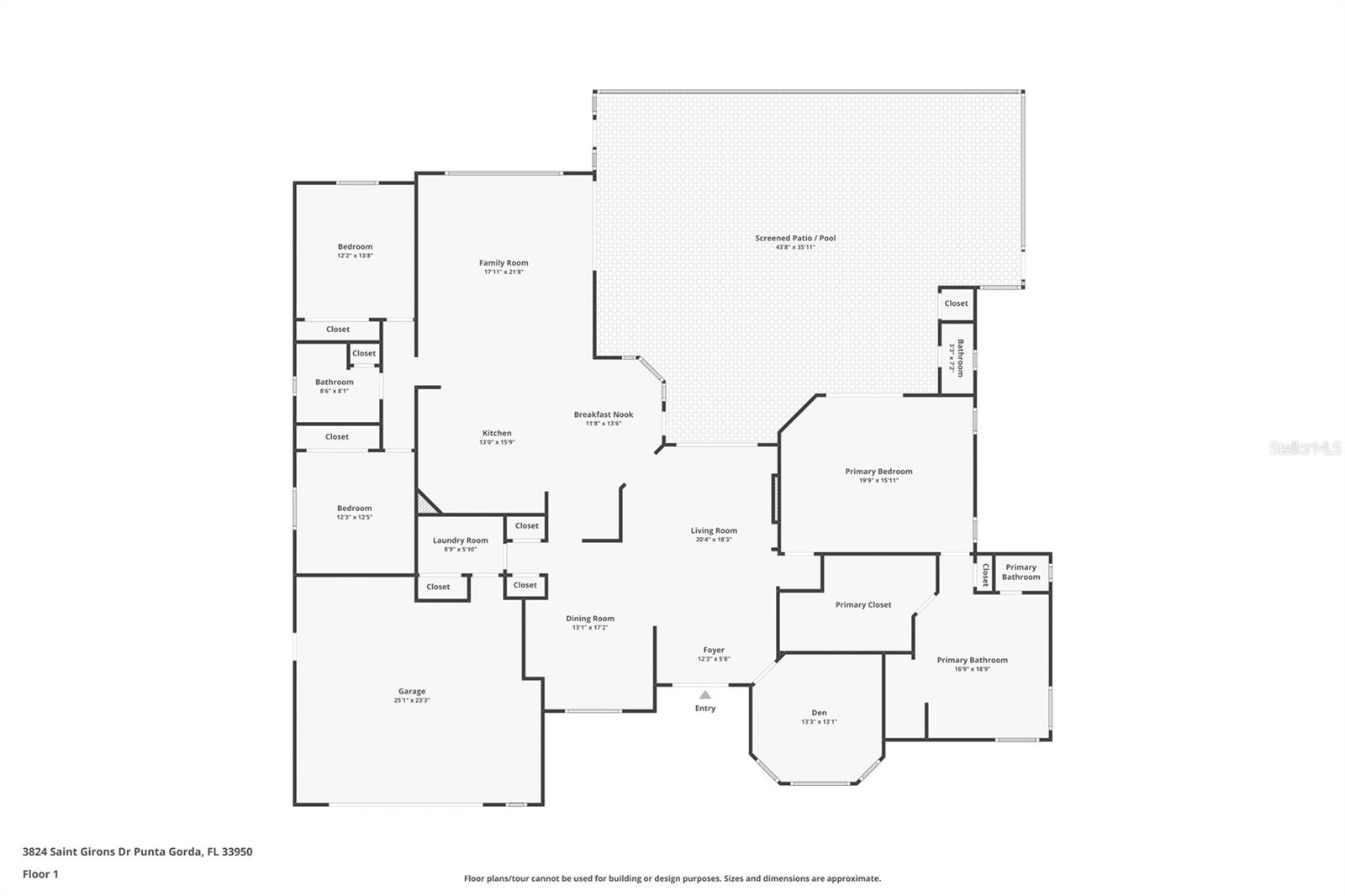 3824 SAINT GIRONS DR, PUNTA GORDA, FL, 33950