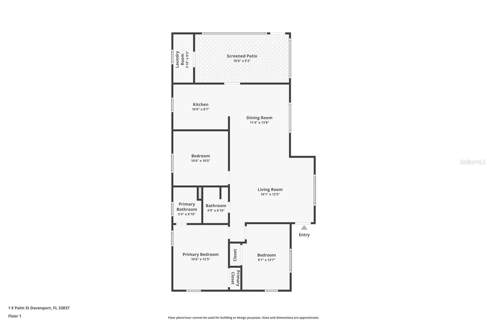1 E PALM ST, DAVENPORT, FL, 33837