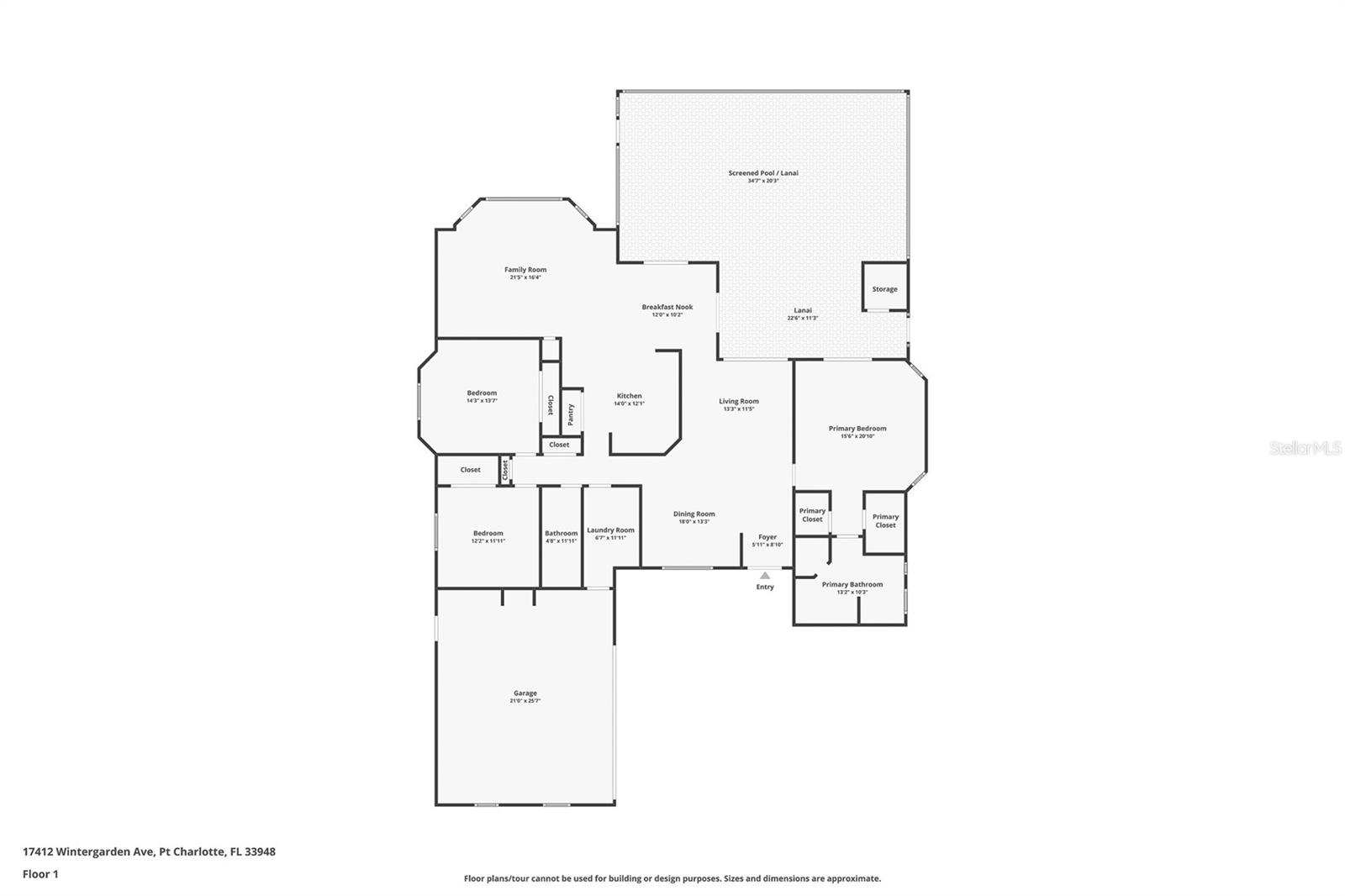 17412 WINTERGARDEN AVE, PORT CHARLOTTE, FL, 33948