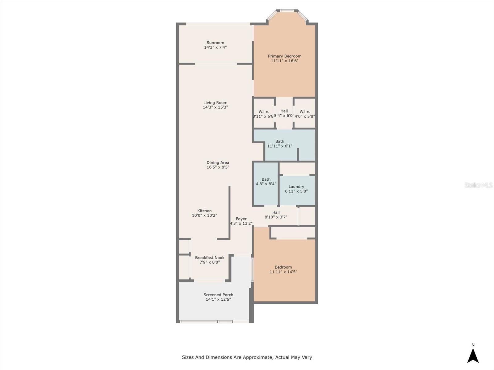6713 STONE RIVER RD #104, BRADENTON, FL, 34203