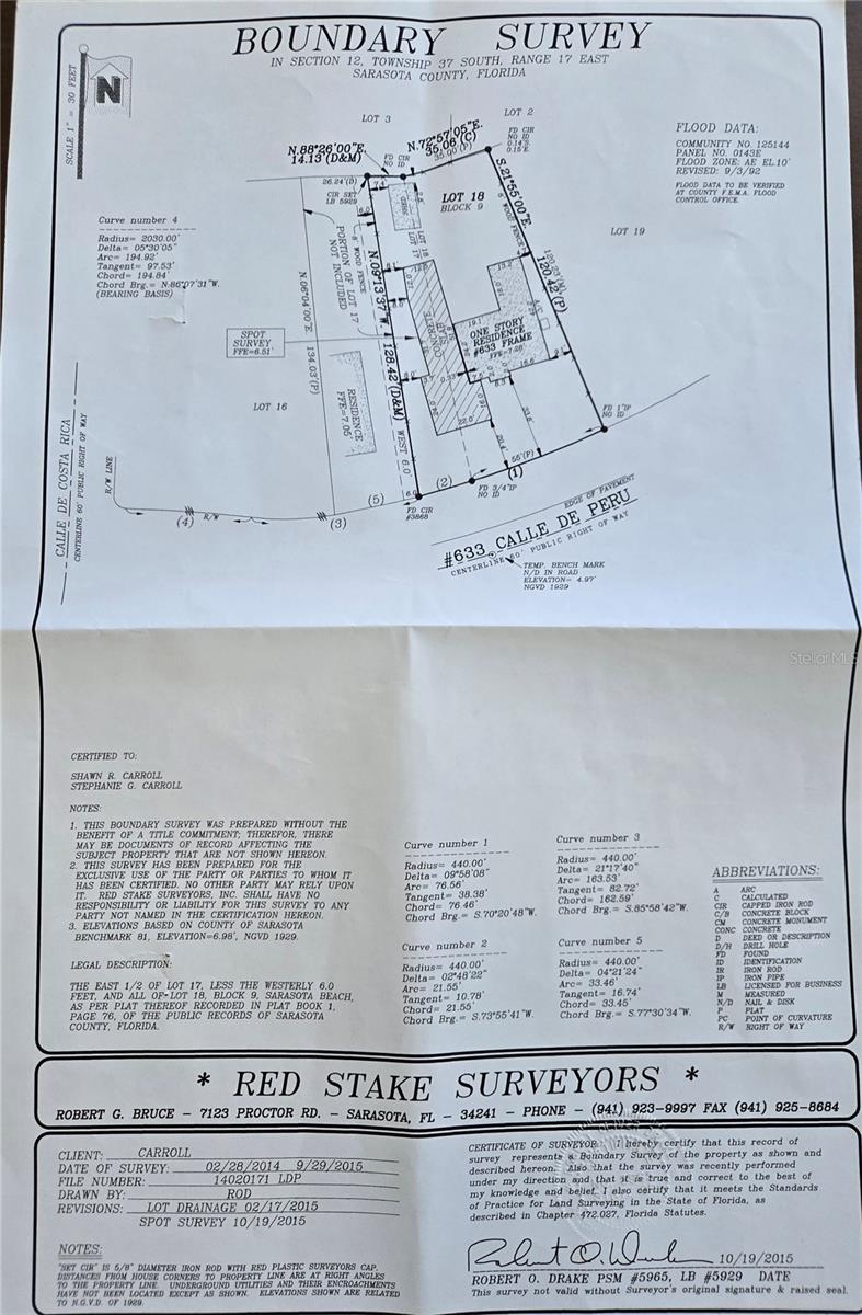 633 CALLE DE PERU, SARASOTA, FL, 34242