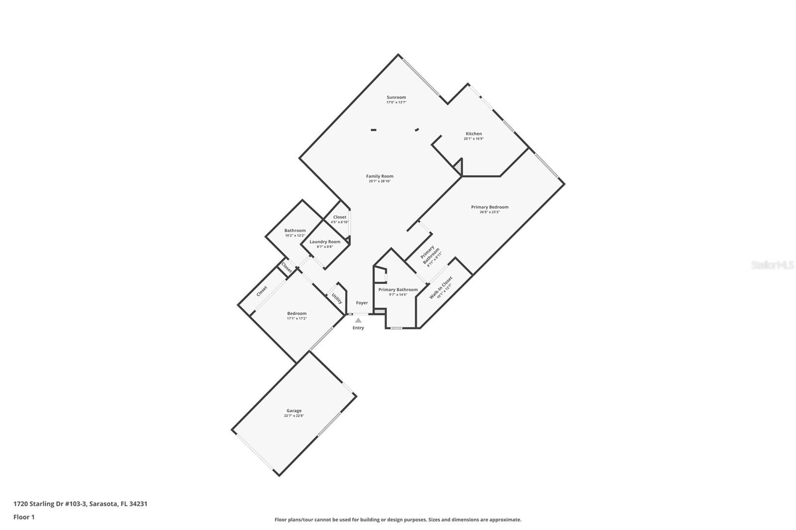 1720 STARLING DR #103, SARASOTA, FL, 34231