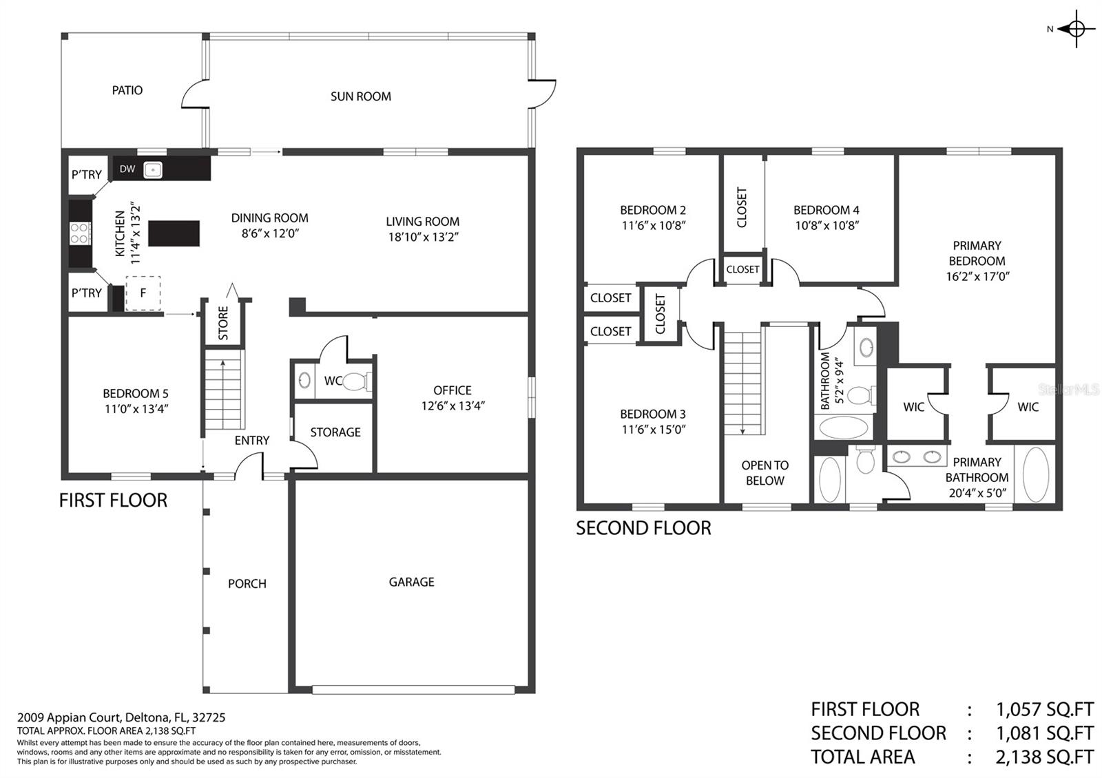 2009 APPIAN CT, DELTONA, FL, 32725
