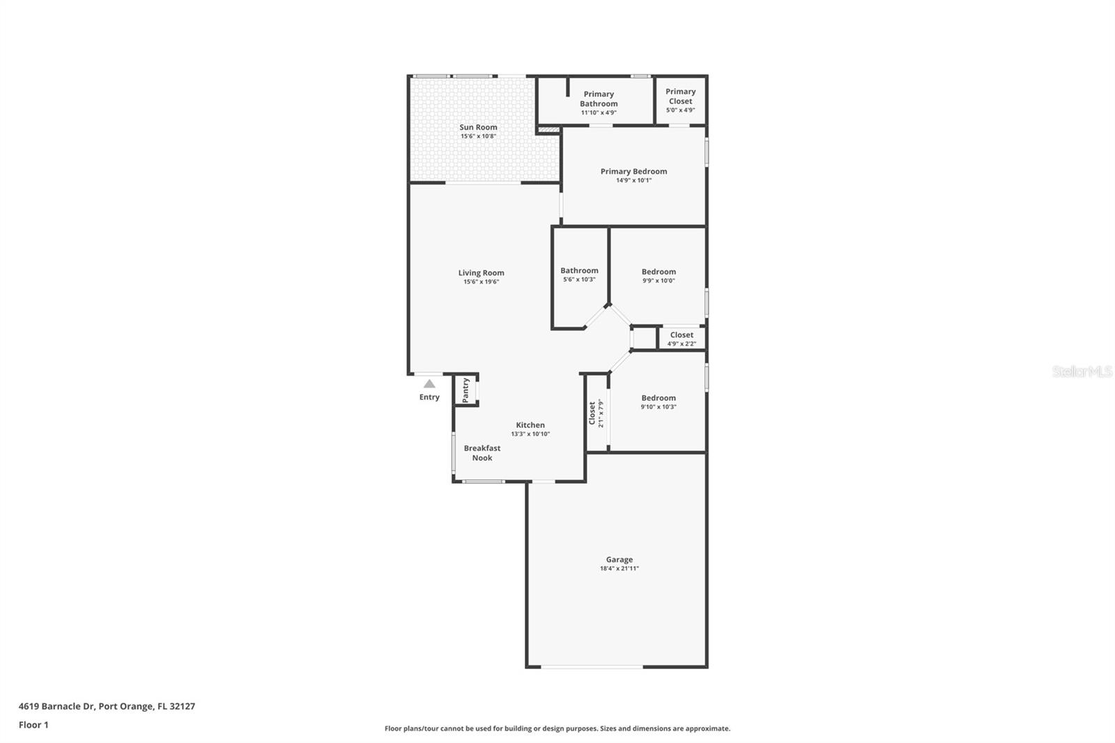 4619 BARNACLE DR, PORT ORANGE, FL, 32127