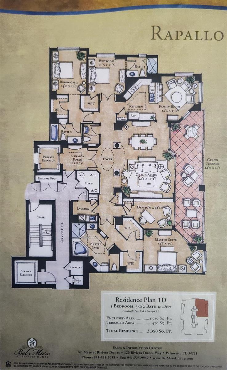 140 RIVIERA DUNES WAY #1001, PALMETTO, FL, 34221