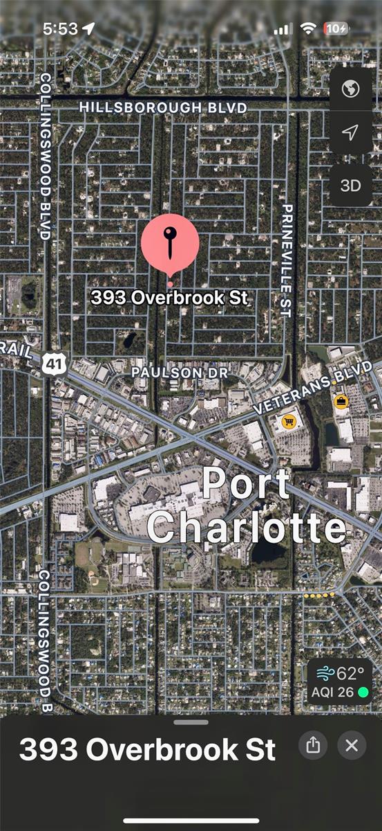 393 OVERBROOK ST, PORT CHARLOTTE, FL, 33954