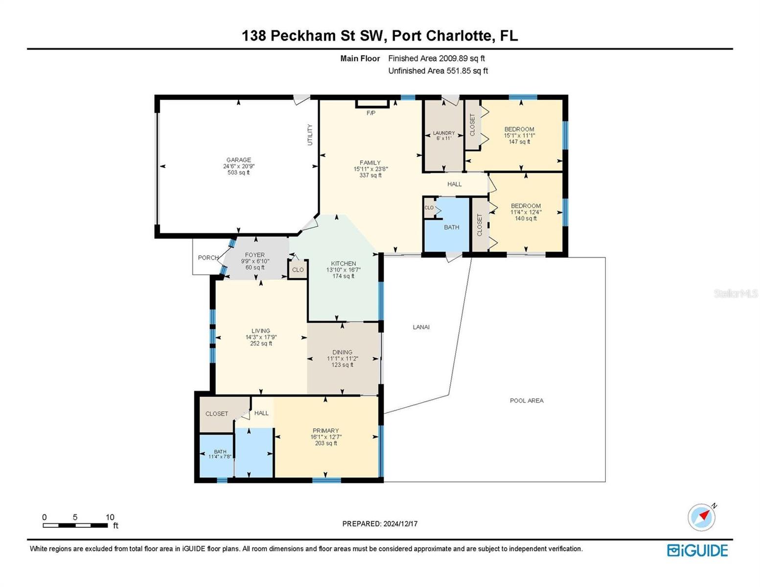138 PECKHAM ST SW, PORT CHARLOTTE, FL, 33952