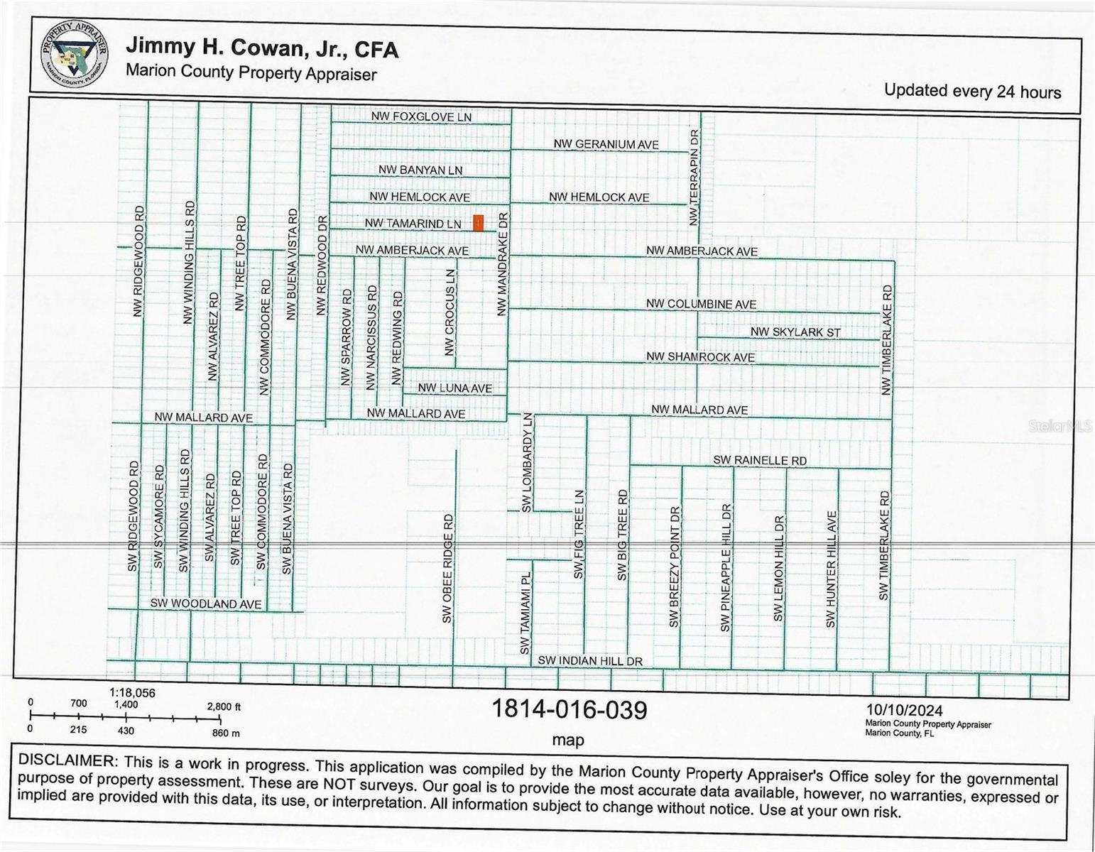 lot 39 NW TAMARIND LN, DUNNELLON, FL, 34431