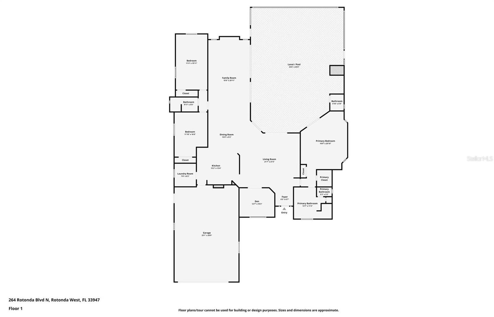 264 ROTONDA BLVD N, ROTONDA WEST, FL, 33947