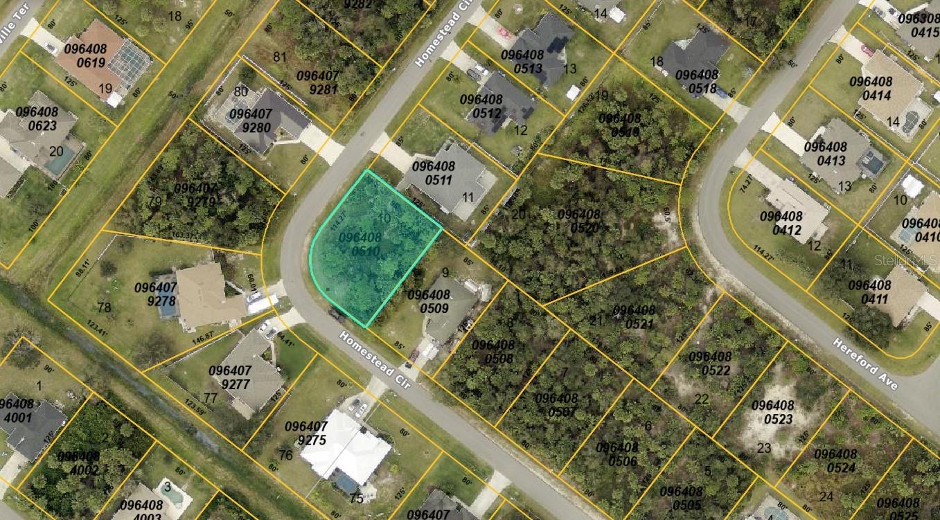 Lot 10 HOMESTEAD CIR, NORTH PORT, FL, 34286