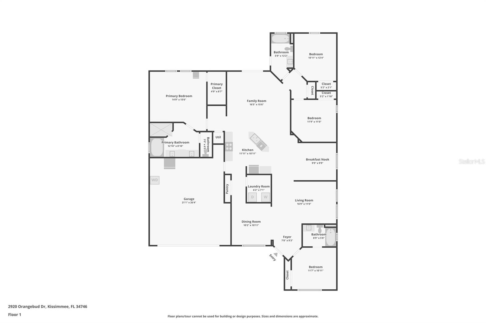 2920 ORANGEBUD DR, KISSIMMEE, FL, 34746