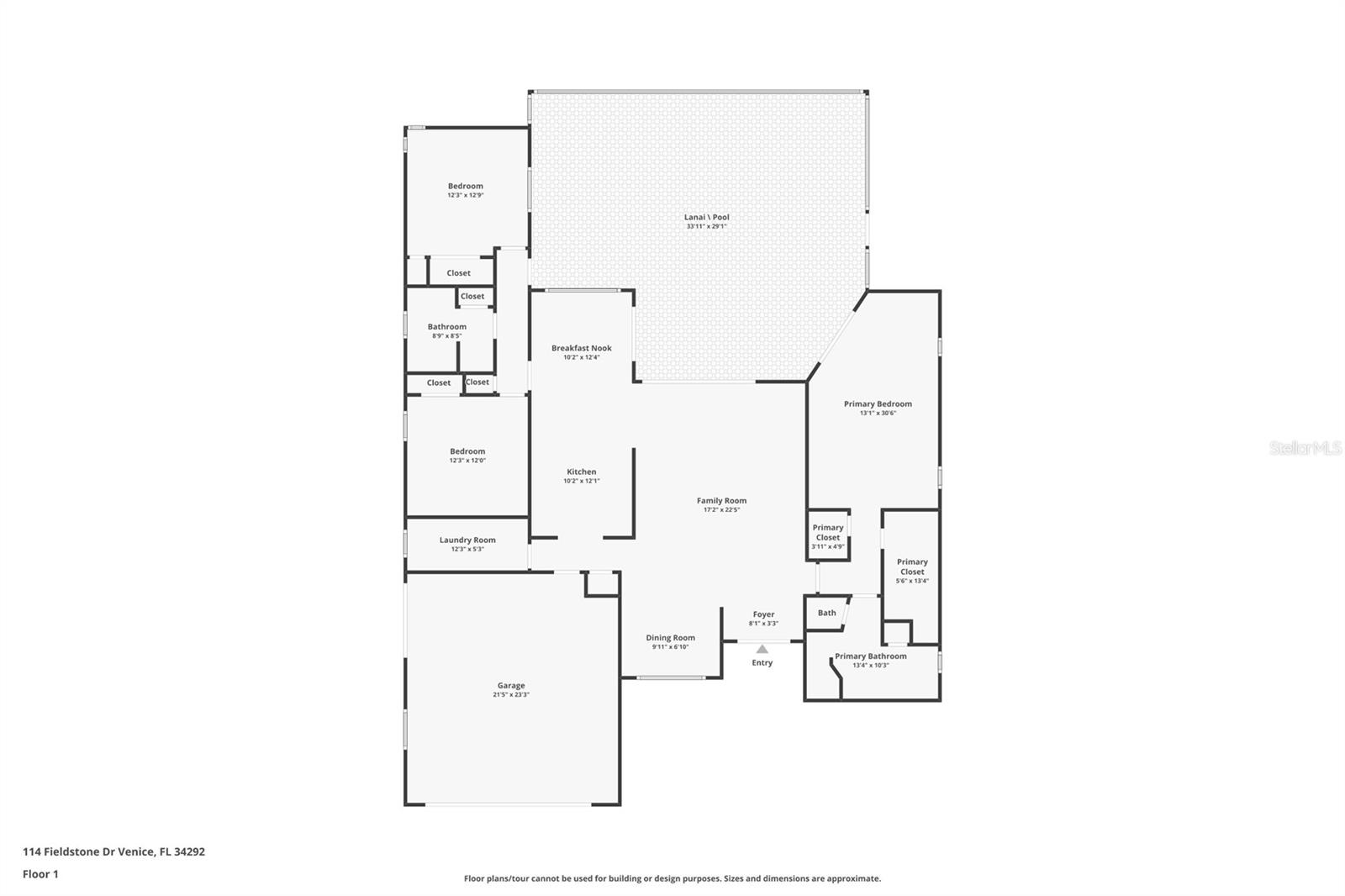 114 FIELDSTONE DR, VENICE, FL, 34292