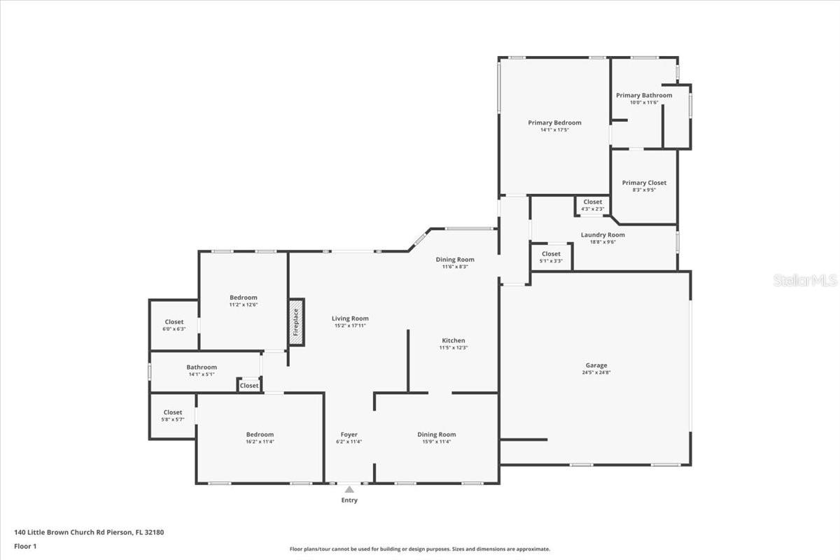 140 LITTLE BROWN CHURCH RD, PIERSON, FL, 32180