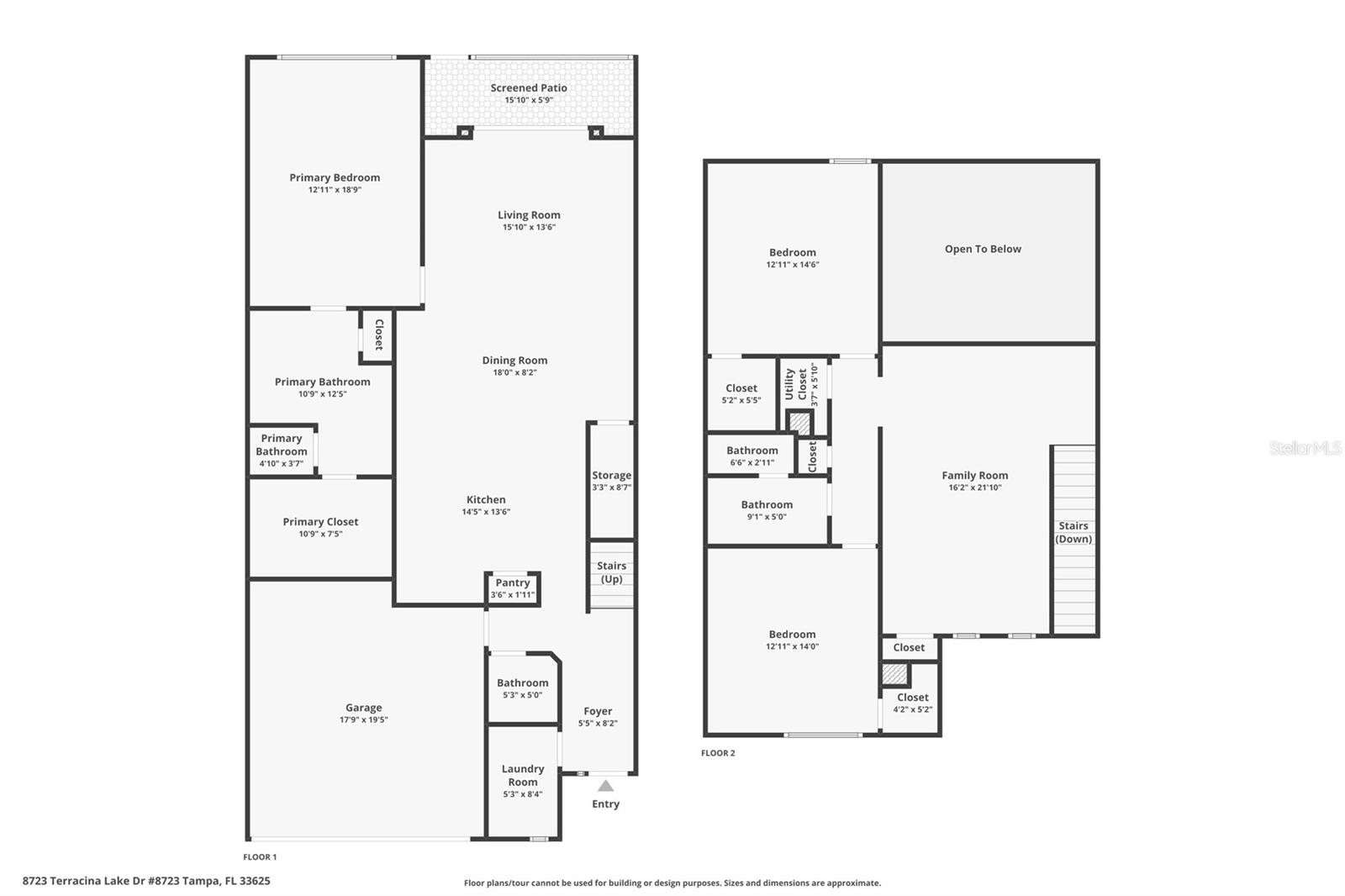8723 TERRACINA LAKE DR, TAMPA, FL, 33625
