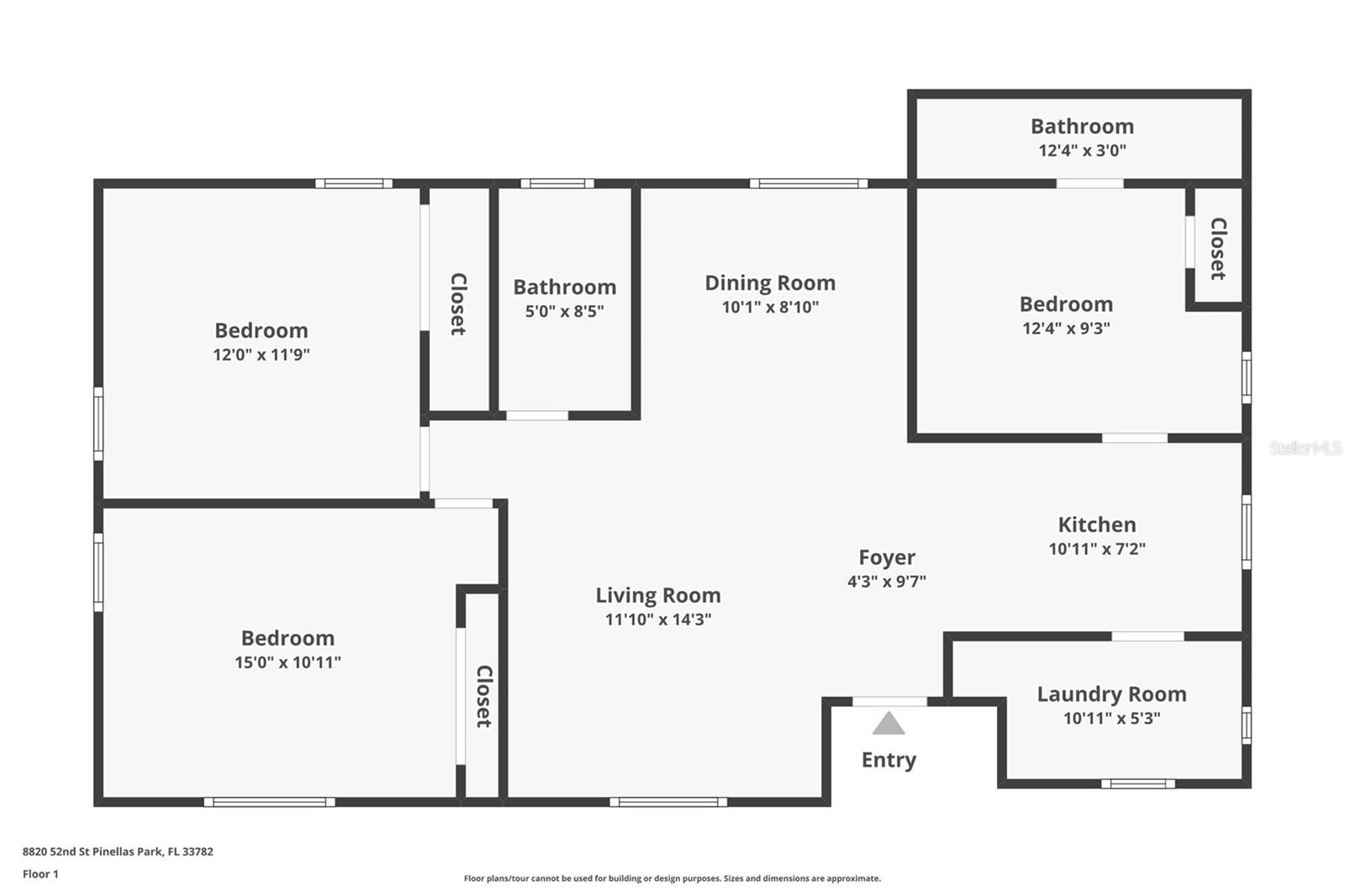 8820 52ND ST N, PINELLAS PARK, FL, 33782