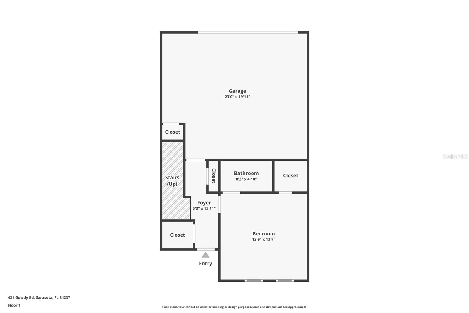 421 GOWDY RD, SARASOTA, FL, 34237