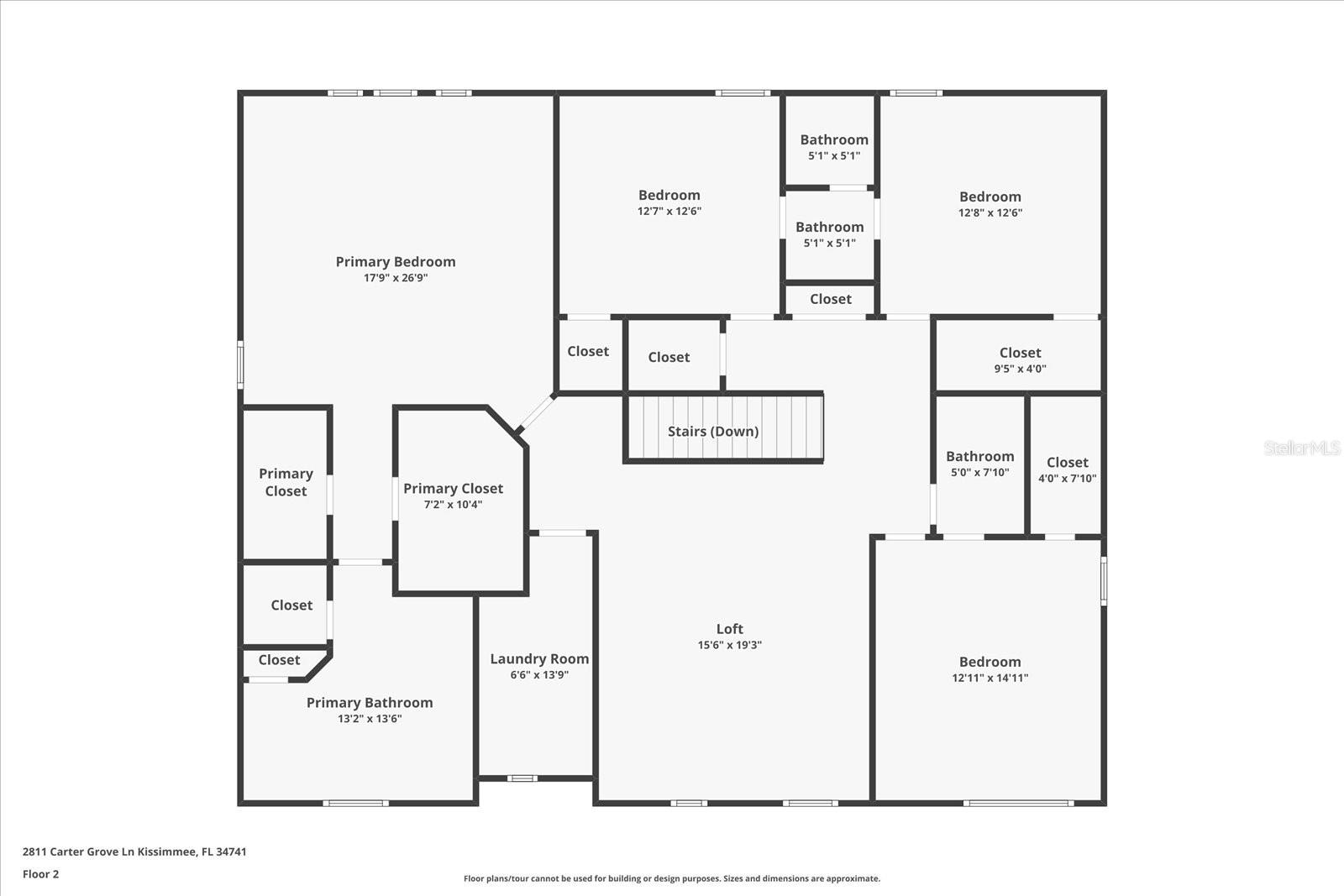 2811 CARTER GROVE LN, KISSIMMEE, FL, 34741