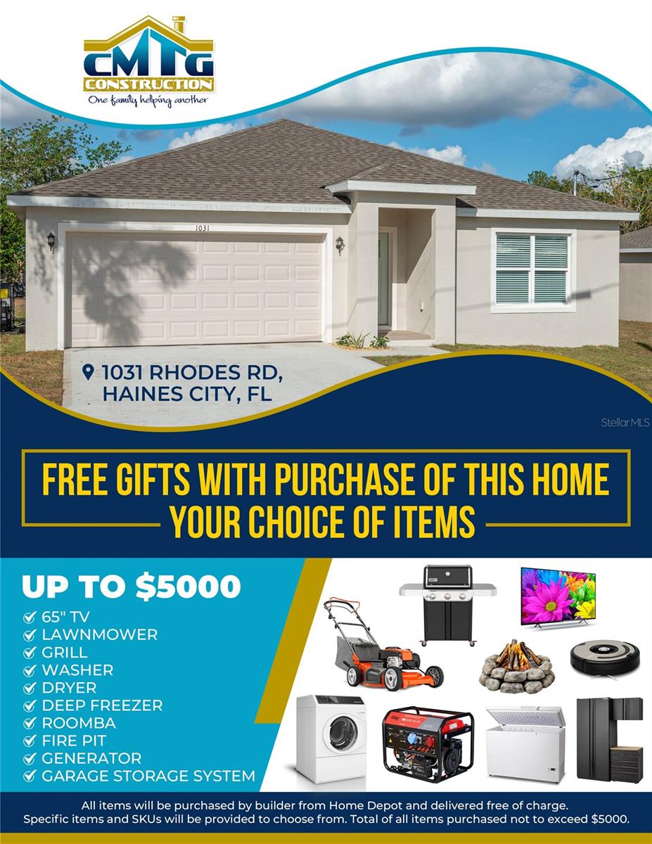 1031 RHODES RD S, HAINES CITY, FL, 33844