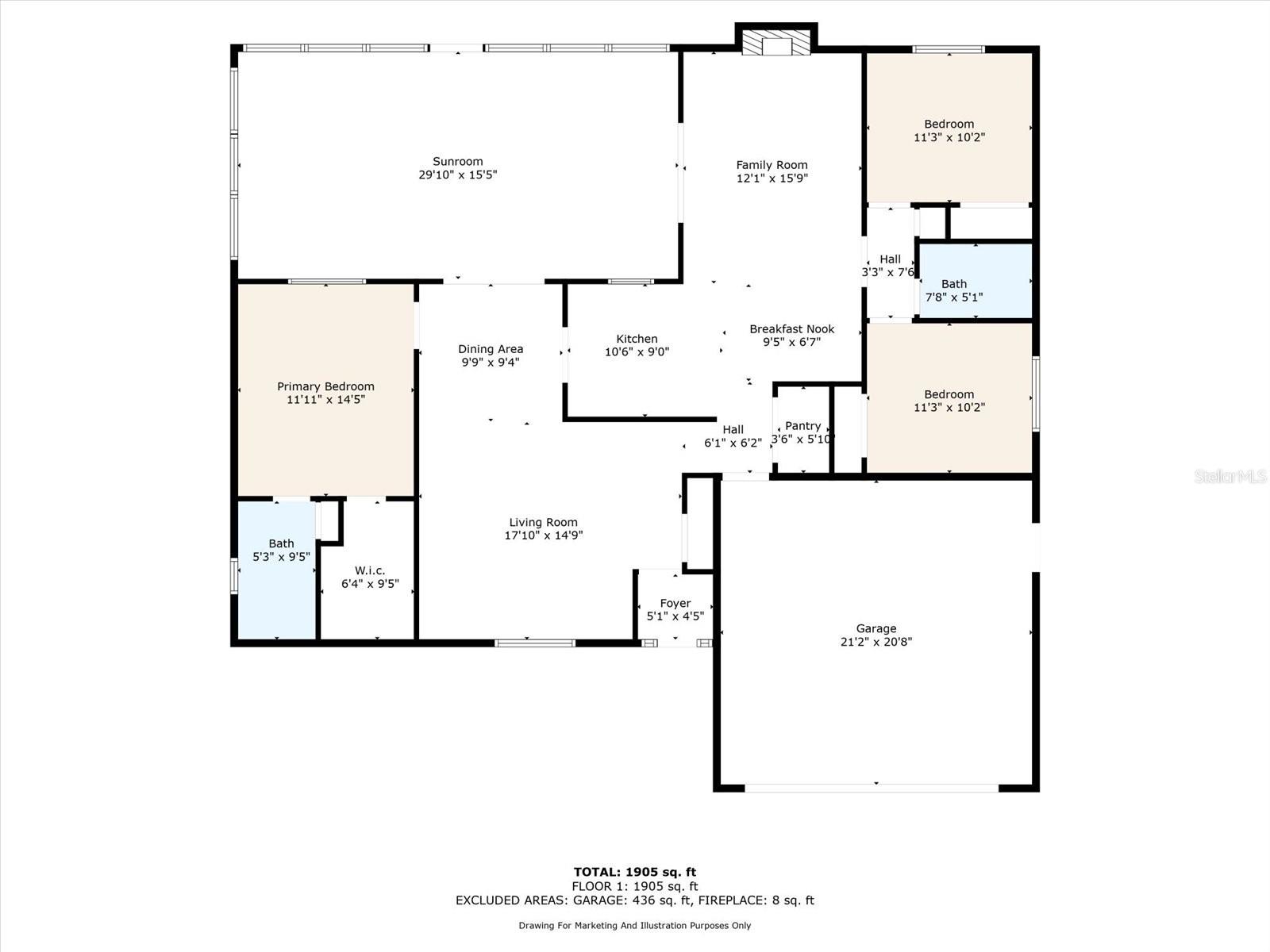 12909 TALLOWOOD CT, RIVERVIEW, FL, 33579