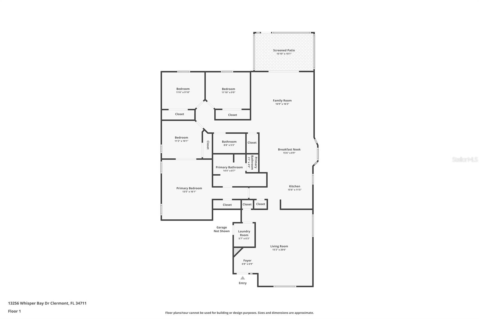 13256 WHISPER BAY DR, CLERMONT, FL, 34711