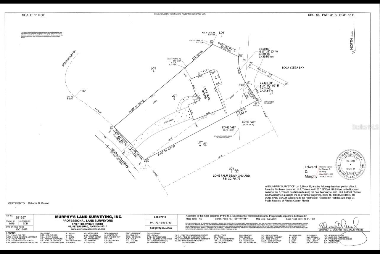 15815 REDINGTON DR, REDINGTON BEACH, FL, 33708