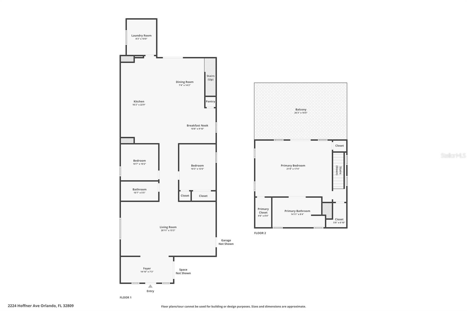 2224 HOFFNER AVE, BELLE ISLE, FL, 32809