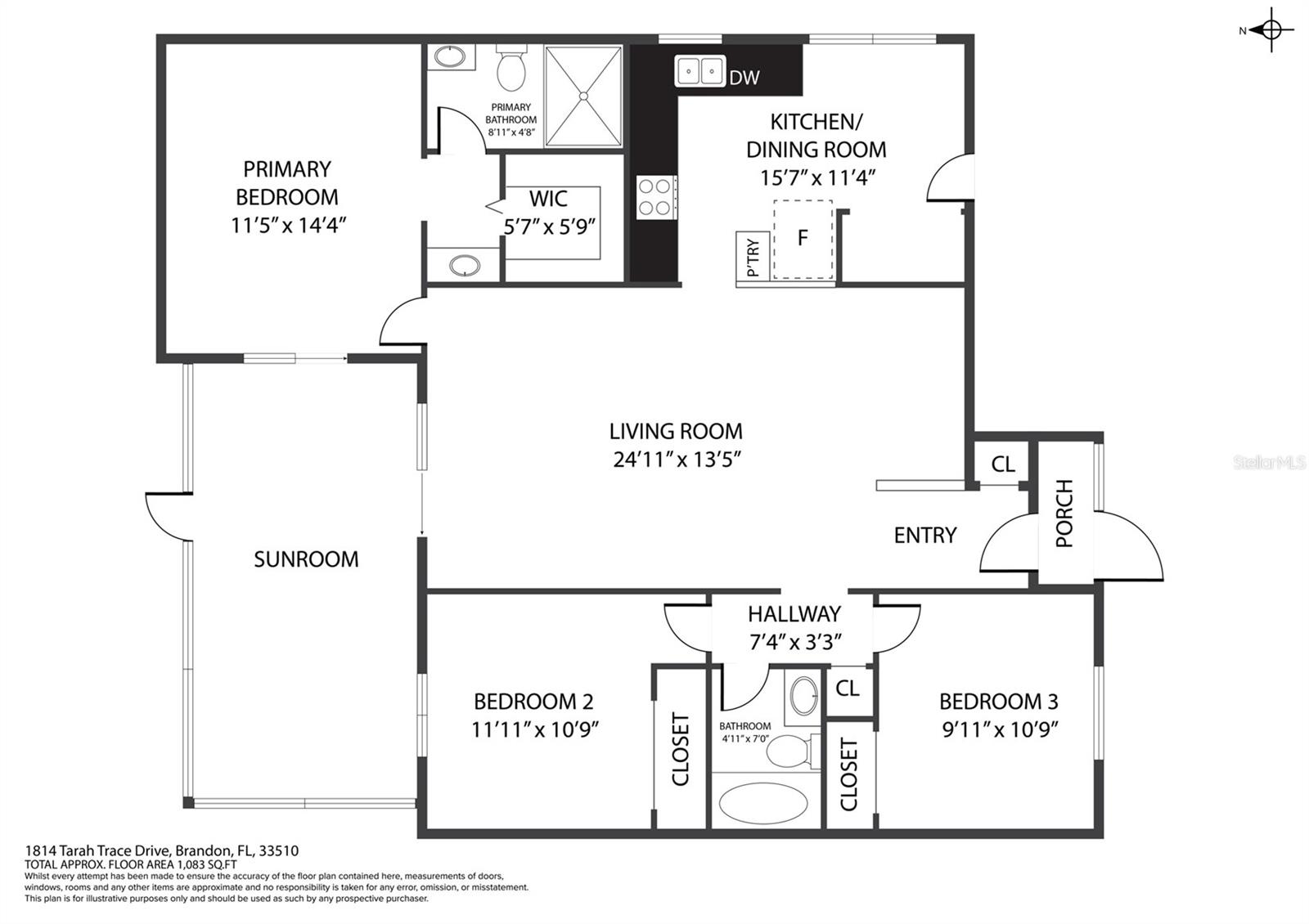 1814 TARAH TRACE DR, BRANDON, FL, 33510