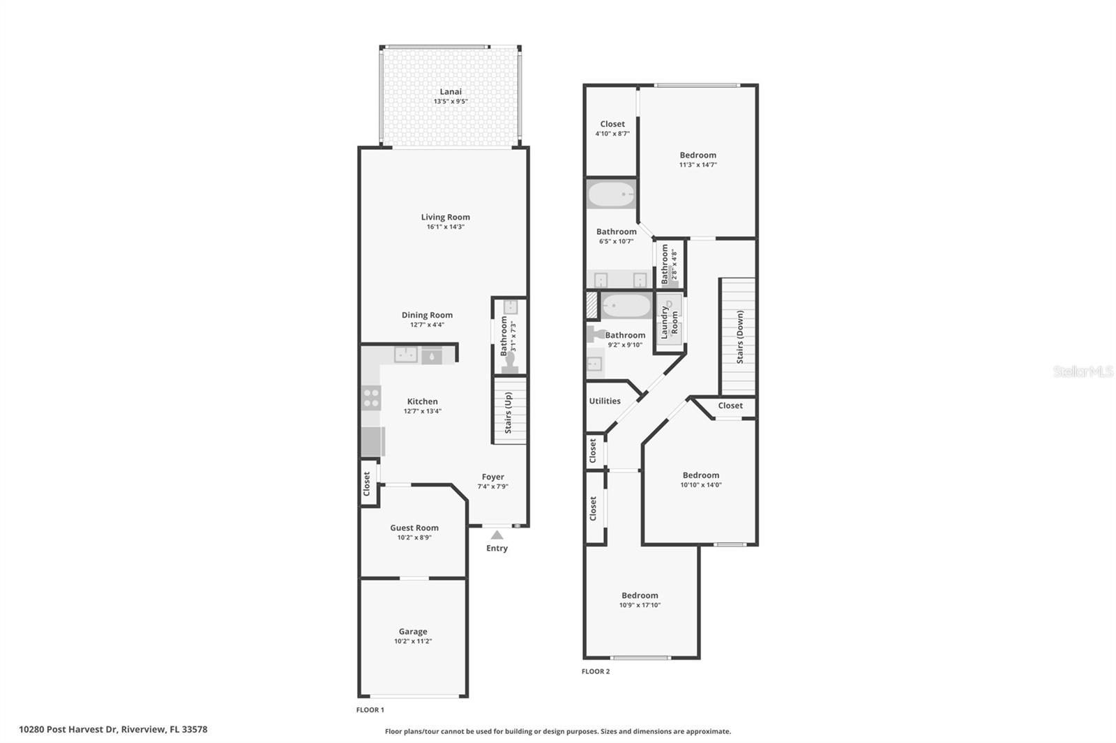10280 POST HARVEST DR, RIVERVIEW, FL, 33578