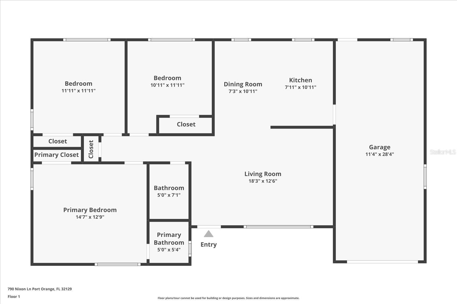 790 NIXON LN, PORT ORANGE, FL, 32129
