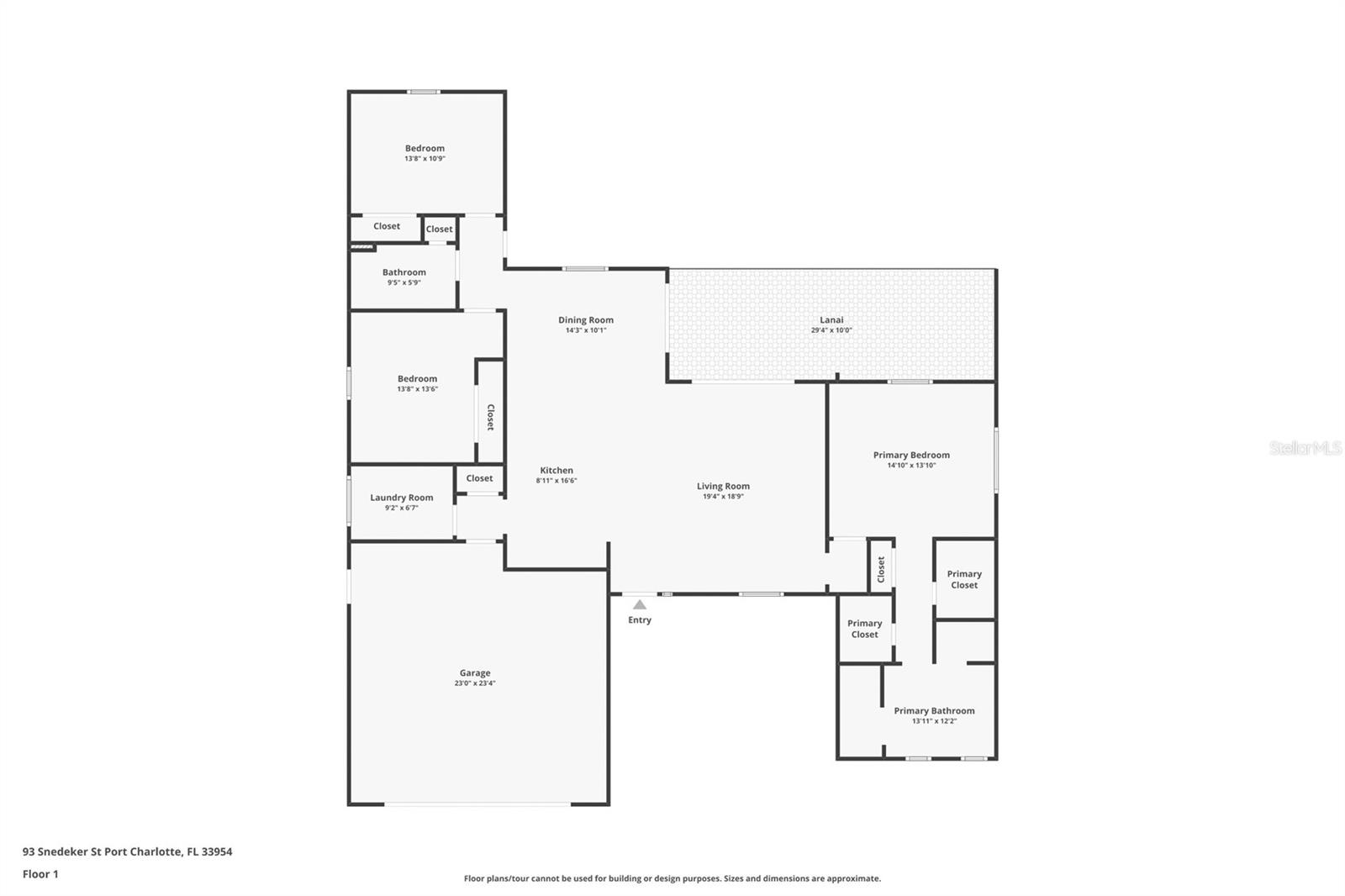 93 SNEDEKER ST, PORT CHARLOTTE, FL, 33954