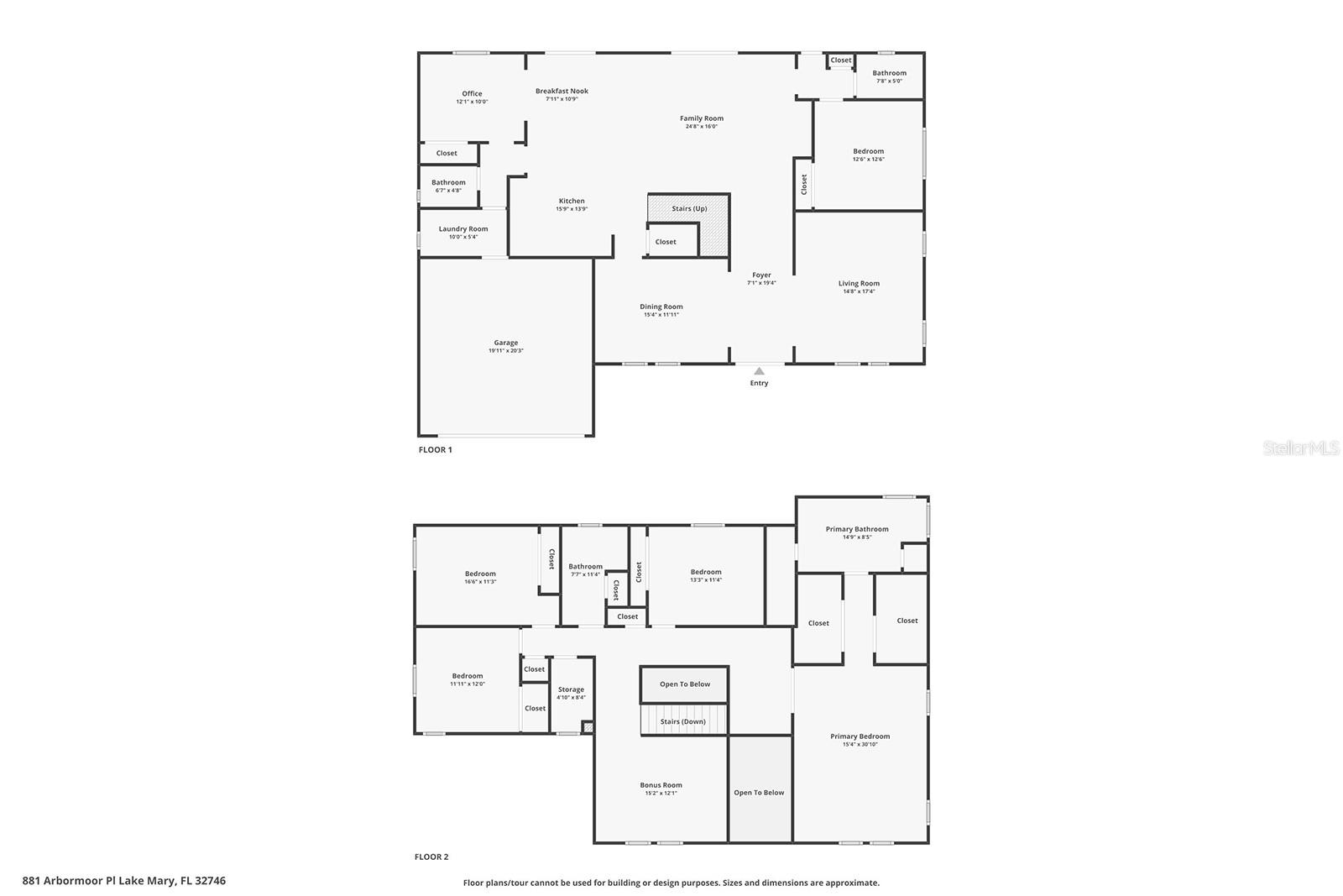 881 ARBORMOOR PL, LAKE MARY, FL, 32746