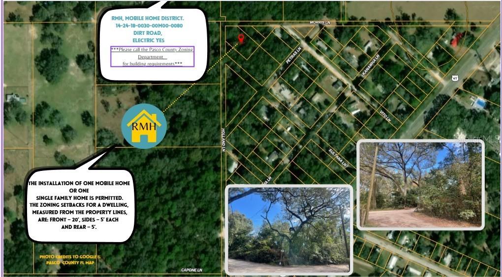 TBD CORNER OF MORRIS LANE AND HOLLAND LANE (LOTS 8 & 9, SPRING HILL, FL, 34610