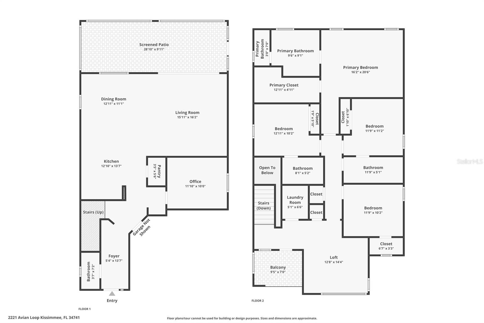 2221 AVIAN LOOP, KISSIMMEE, FL, 34741