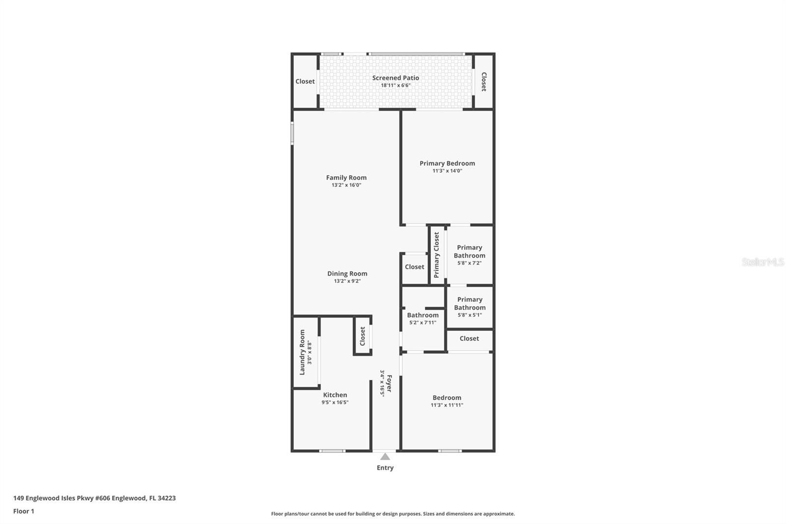 149 ENGLEWOOD ISLES PKWY #606, ENGLEWOOD, FL, 34223