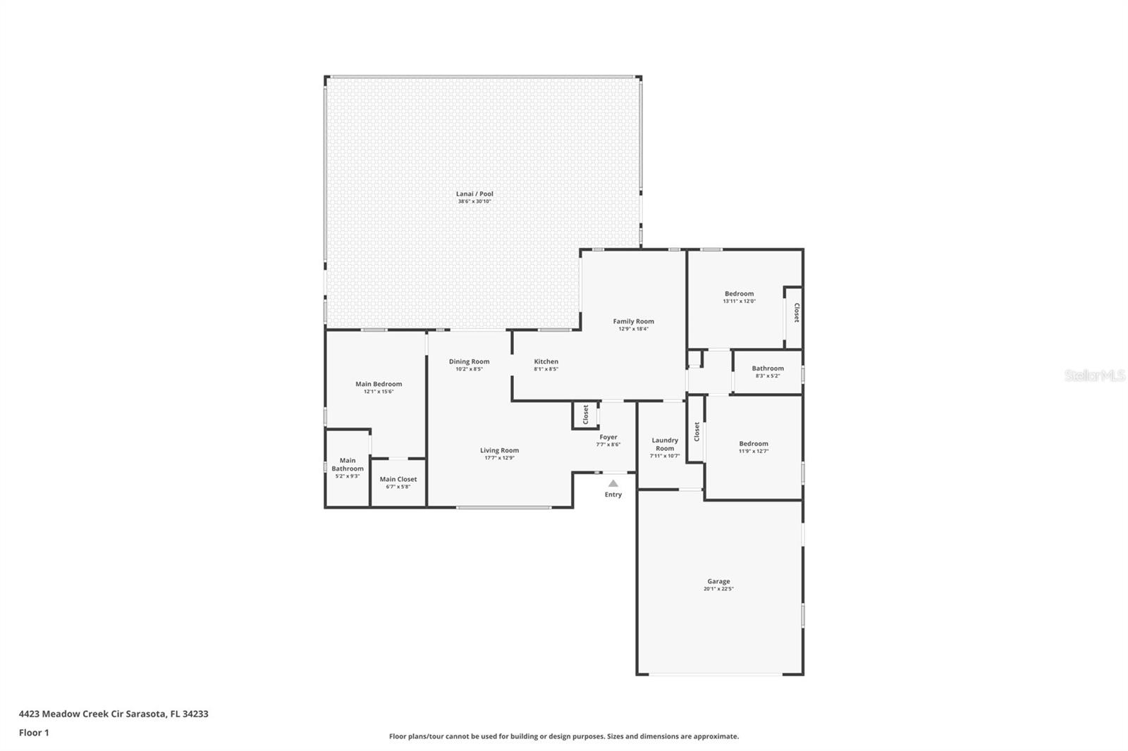 4423 MEADOW CREEK CIR, SARASOTA, FL, 34233