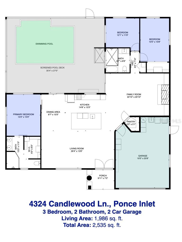 4324 CANDLEWOOD LN, PONCE INLET, FL, 32127