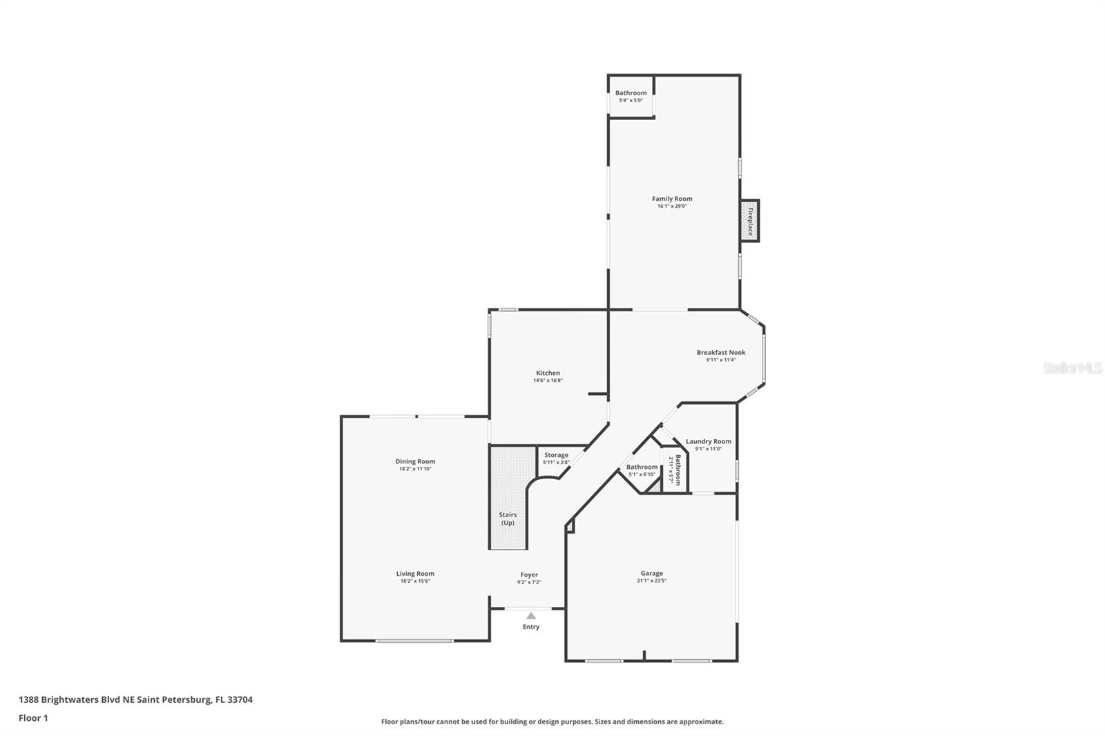 1388 BRIGHTWATERS BLVD NE, ST PETERSBURG, FL, 33704