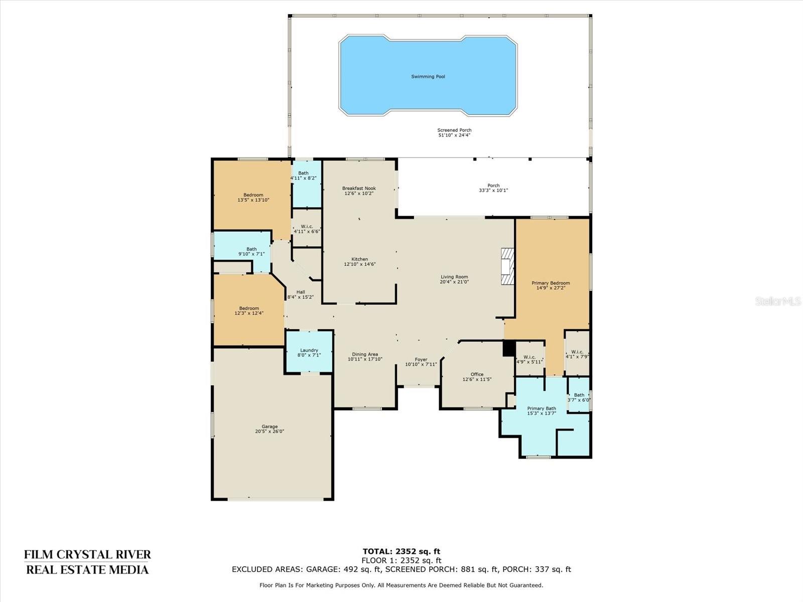 1376 E CLEVELAND ST, HERNANDO, FL, 34442