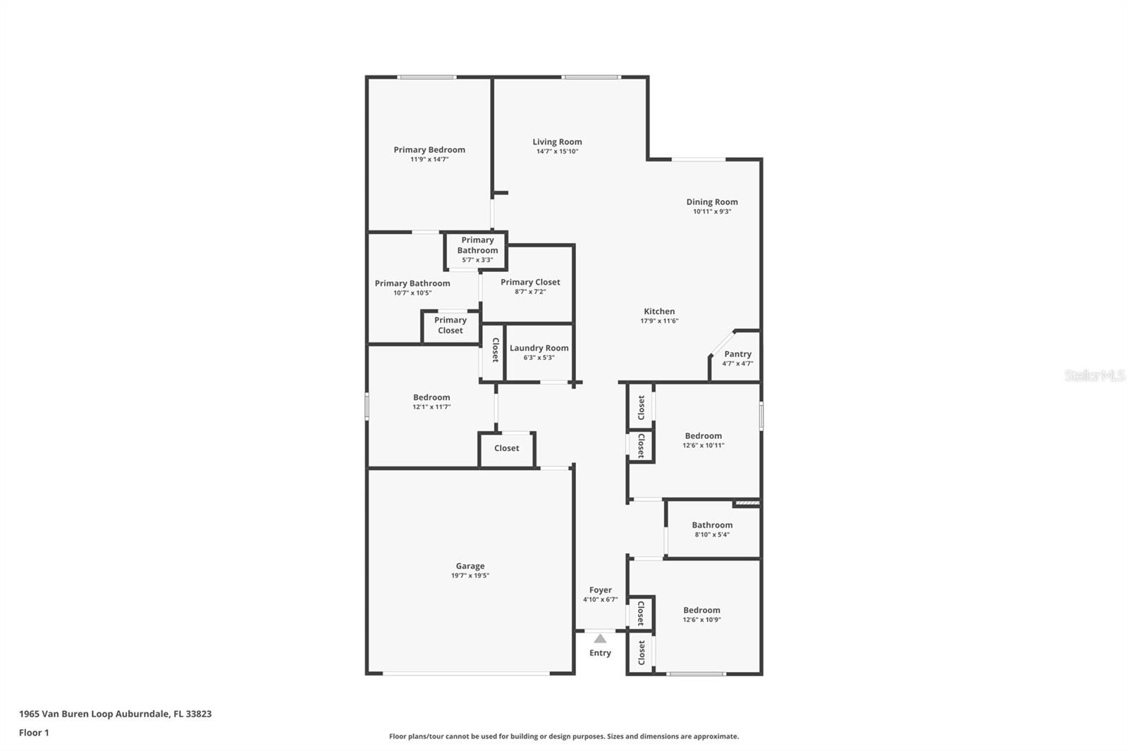 1965 VAN BUREN LOOP, AUBURNDALE, FL, 33823