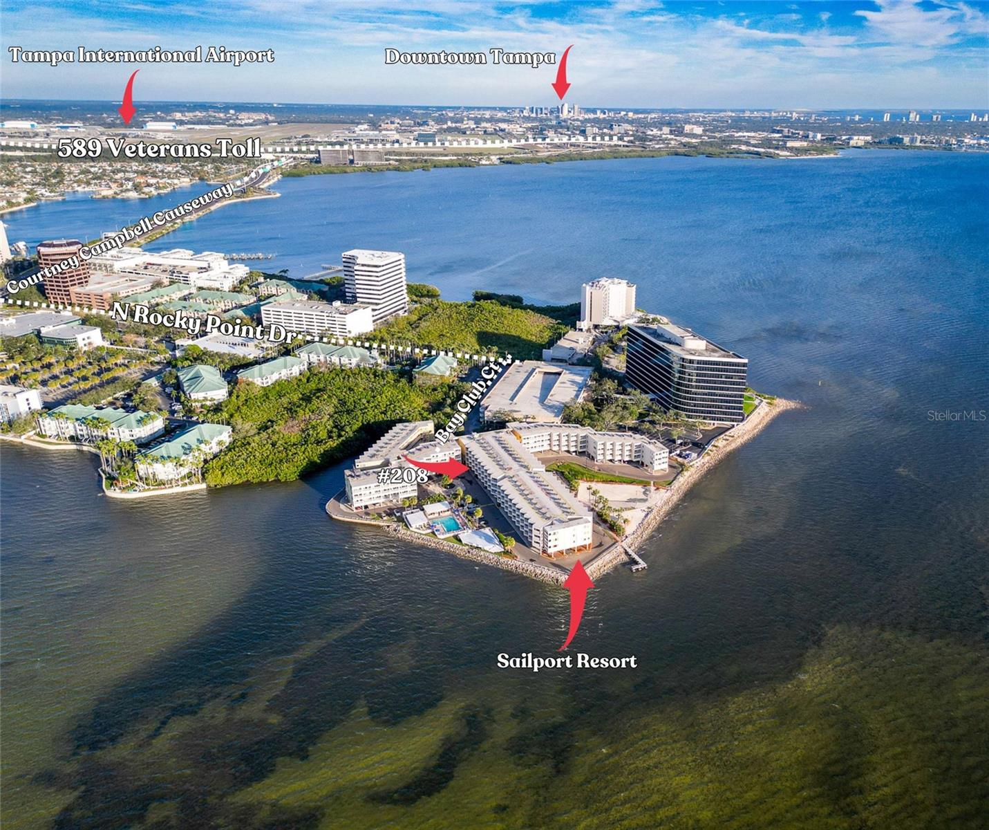 2506 N ROCKY POINT DR #208, TAMPA, FL, 33607