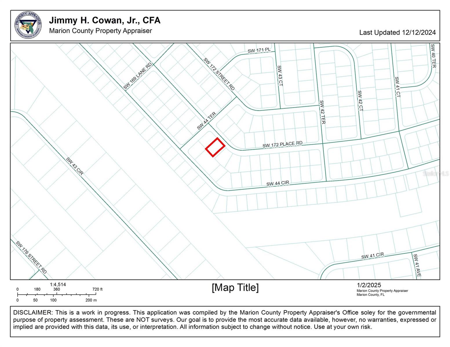 0 SW 172ND PLACE RD, OCALA, FL, 34473
