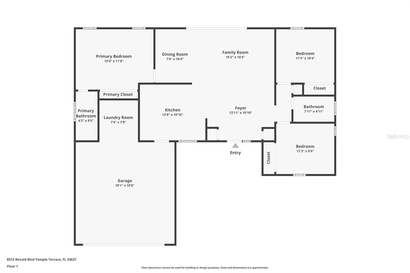 8512 RENALD BLVD, TEMPLE TERRACE, FL, 33637