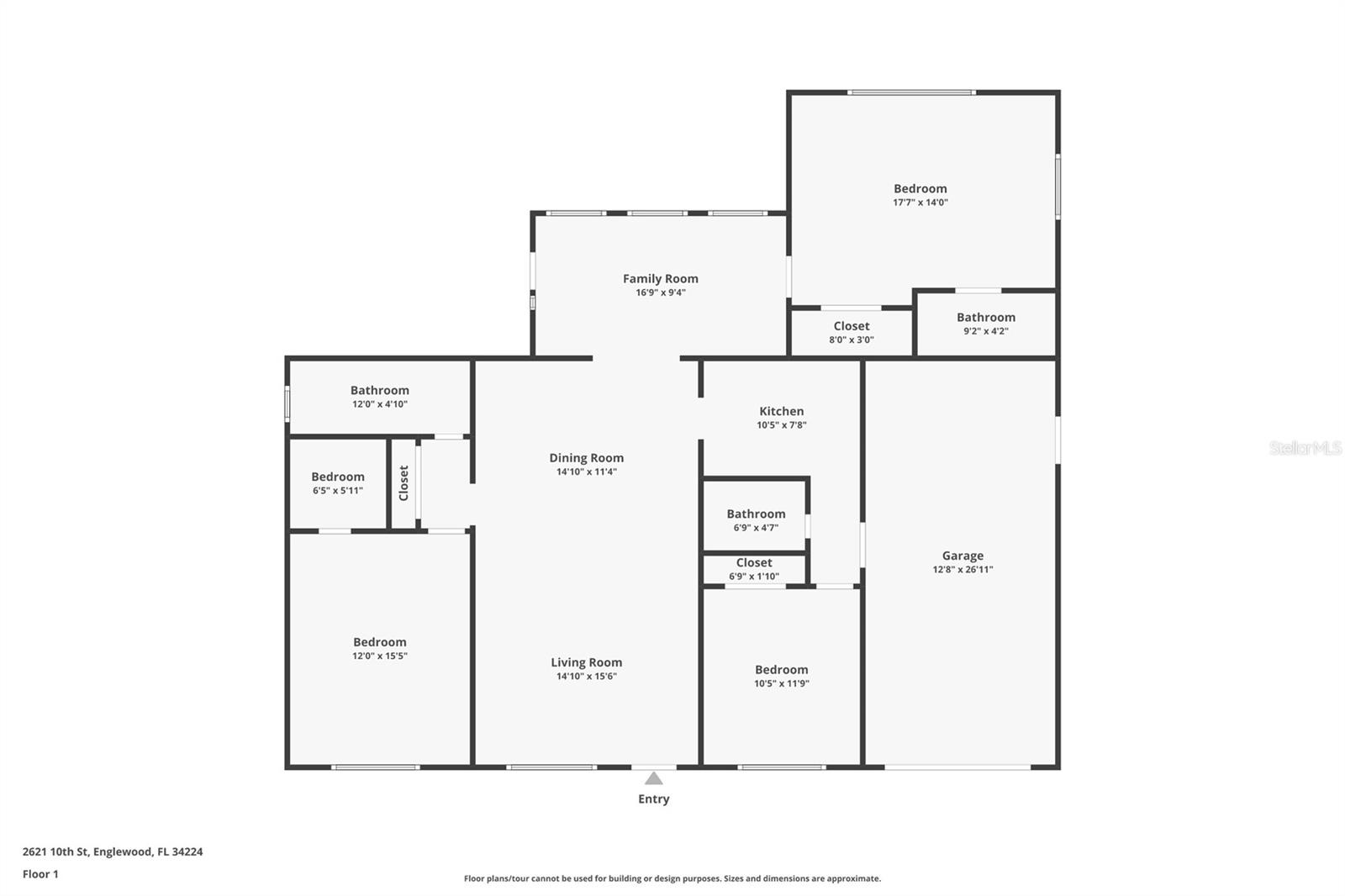 2621 10TH ST, ENGLEWOOD, FL, 34224
