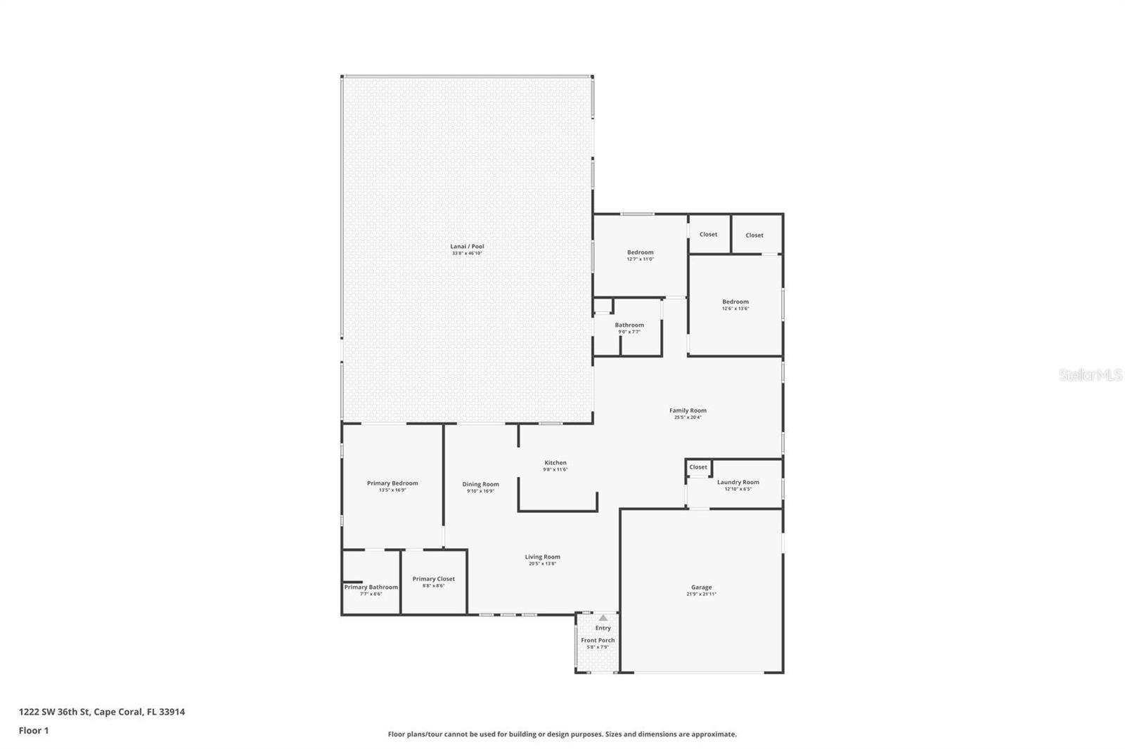 1222 SW 36TH ST, CAPE CORAL, FL, 33914