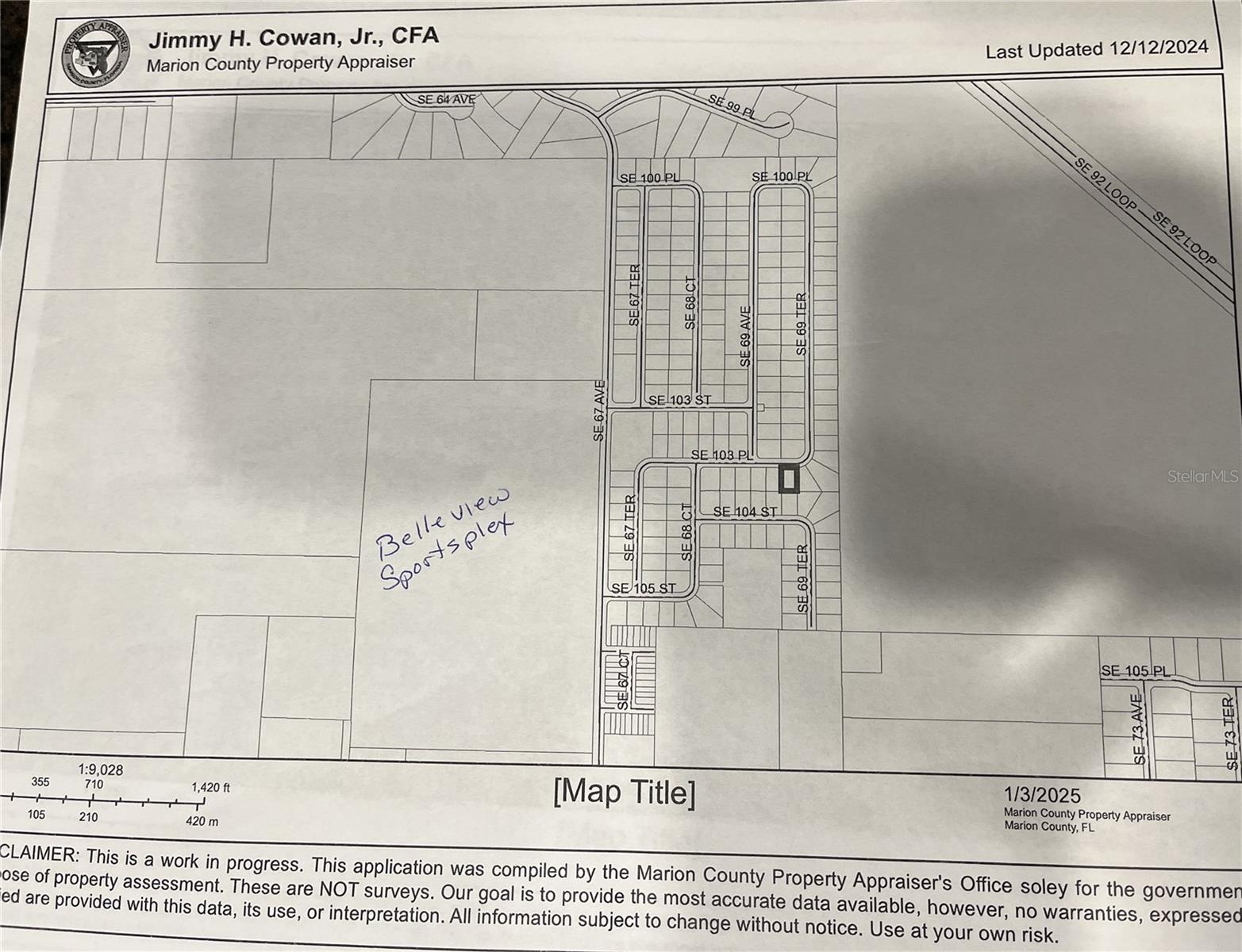 SE 103RD PL, BELLEVIEW, FL, 34420